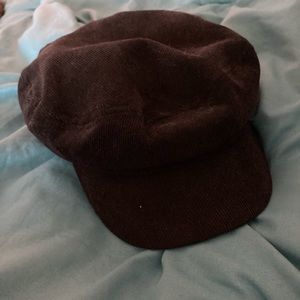 Vintage Suede French Style Caps